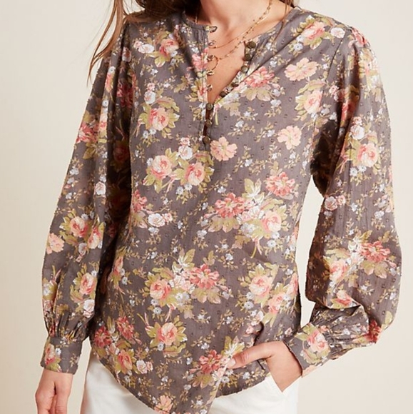 Anthropologie Tops - Anthro "Michaela Peasant Blouse"